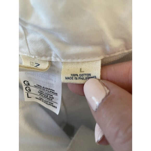 Nautica Beach White Shorts Sz. L - Picture 4 of 4